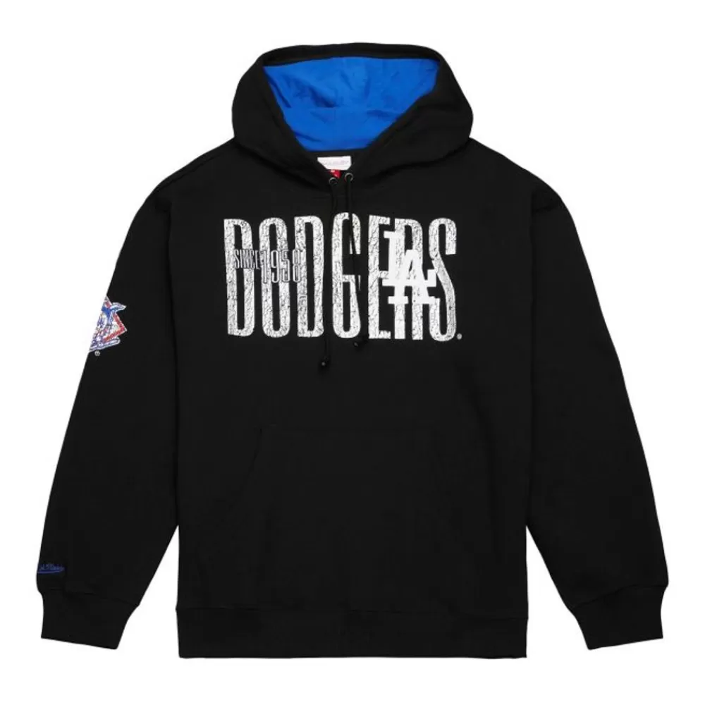Apparel Mitchell & Ness Hoodies & Sweatshirts-Team Og Fleece 2.0 Los Angeles Dodgers