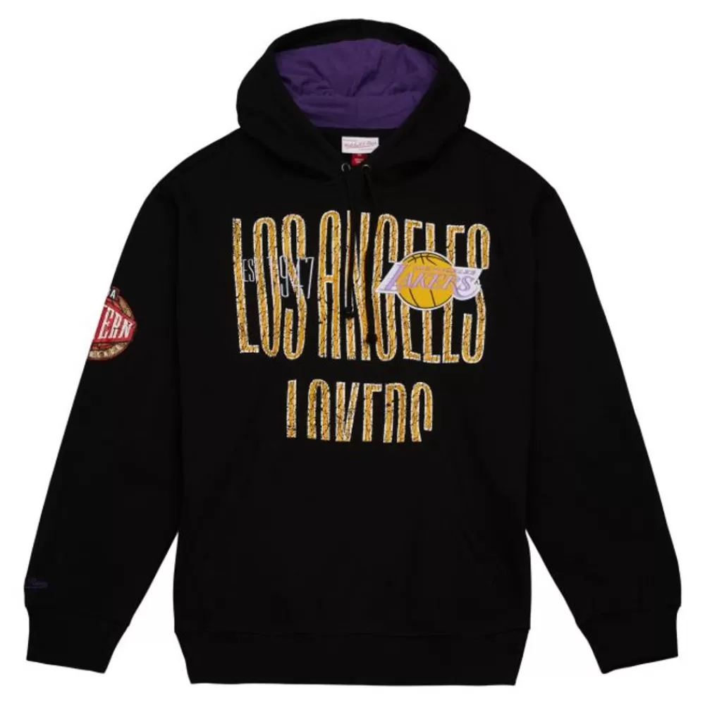 Apparel Mitchell & Ness Hoodies & Sweatshirts-Team Og Fleece 2.0 Los Angeles Lakers