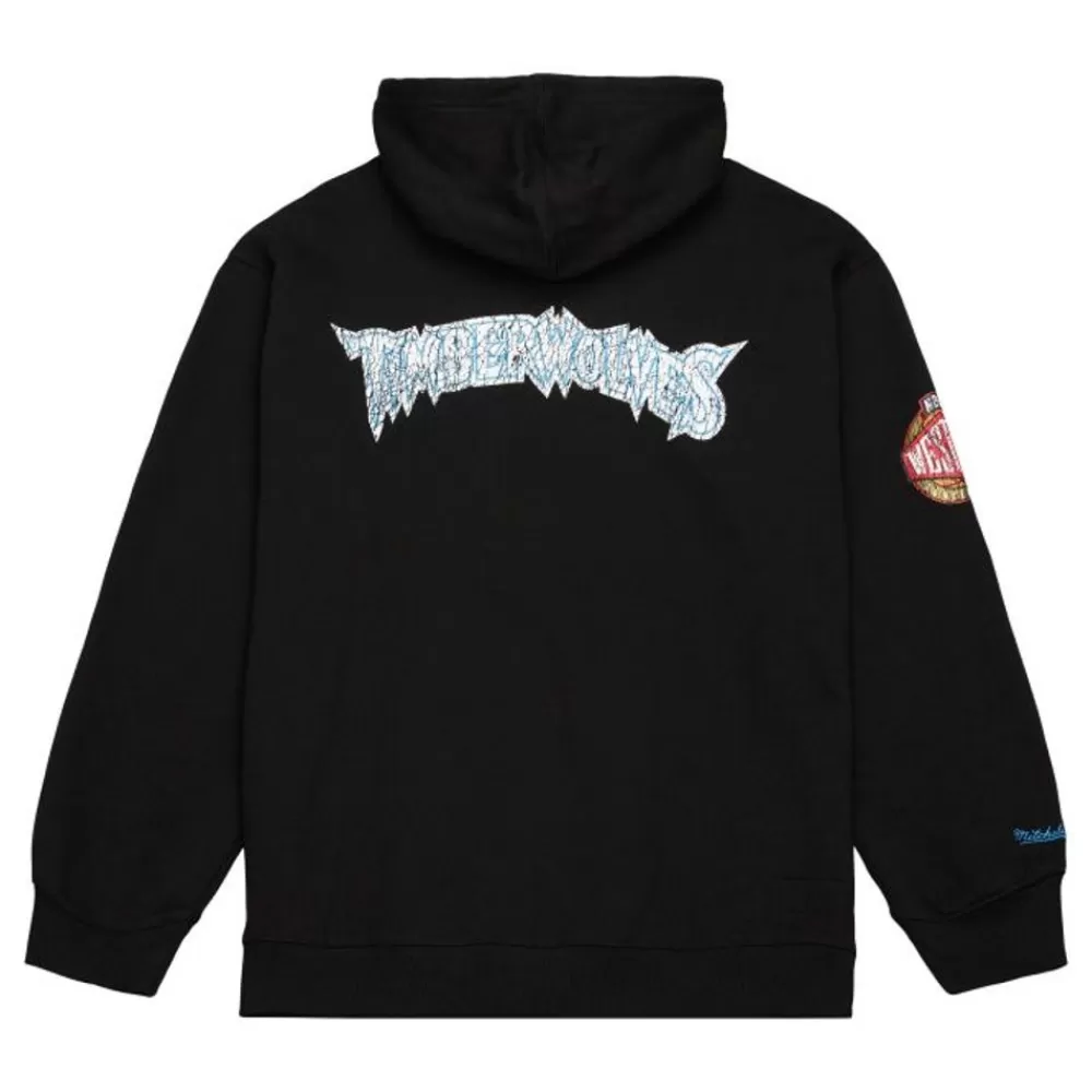 Apparel Mitchell & Ness Hoodies & Sweatshirts-Team Og Fleece 2.0 Minnesota Timberwolves