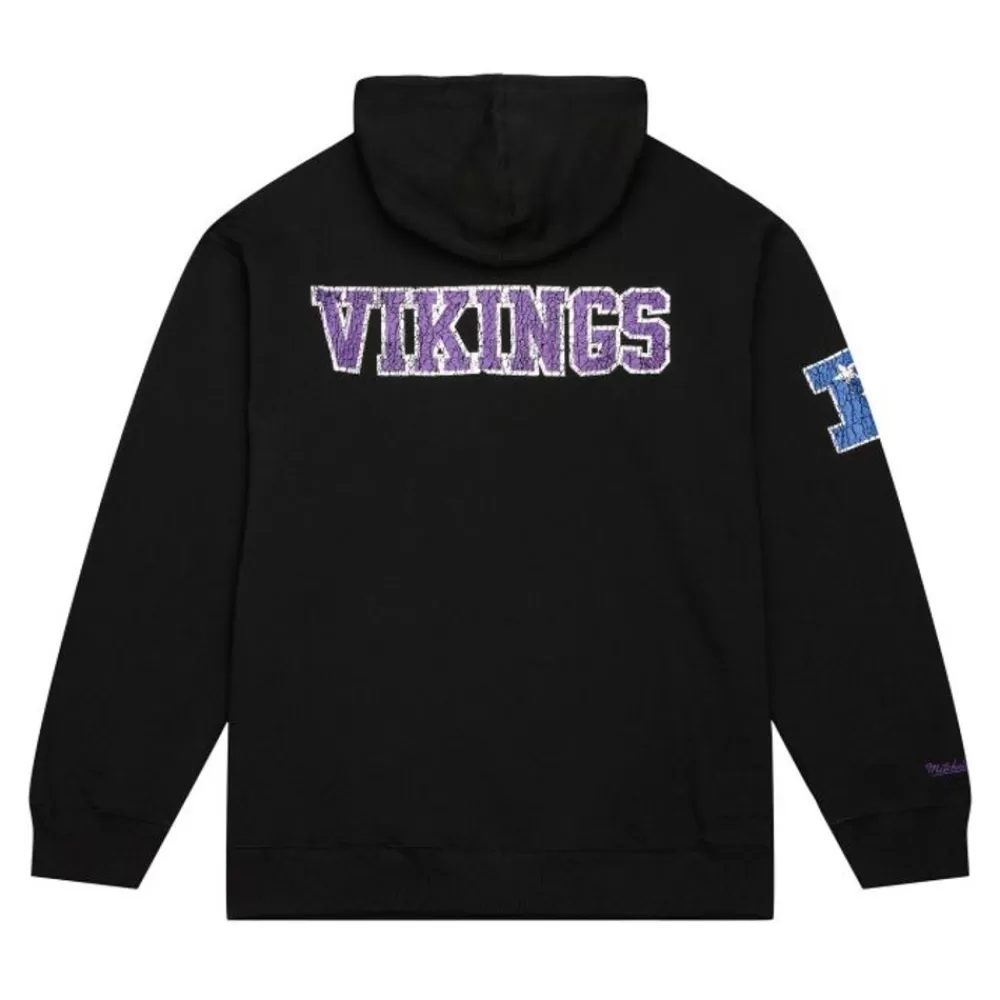Apparel Mitchell & Ness Hoodies & Sweatshirts-Team Og Fleece 2.0 Minnesota Vikings
