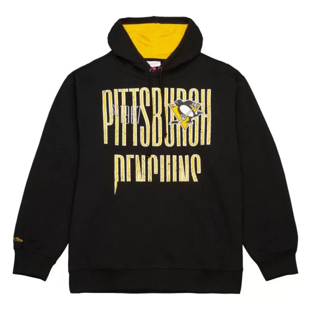 Apparel Mitchell & Ness Hoodies & Sweatshirts-Team Og Fleece 2.0 Pittsburgh Penguins