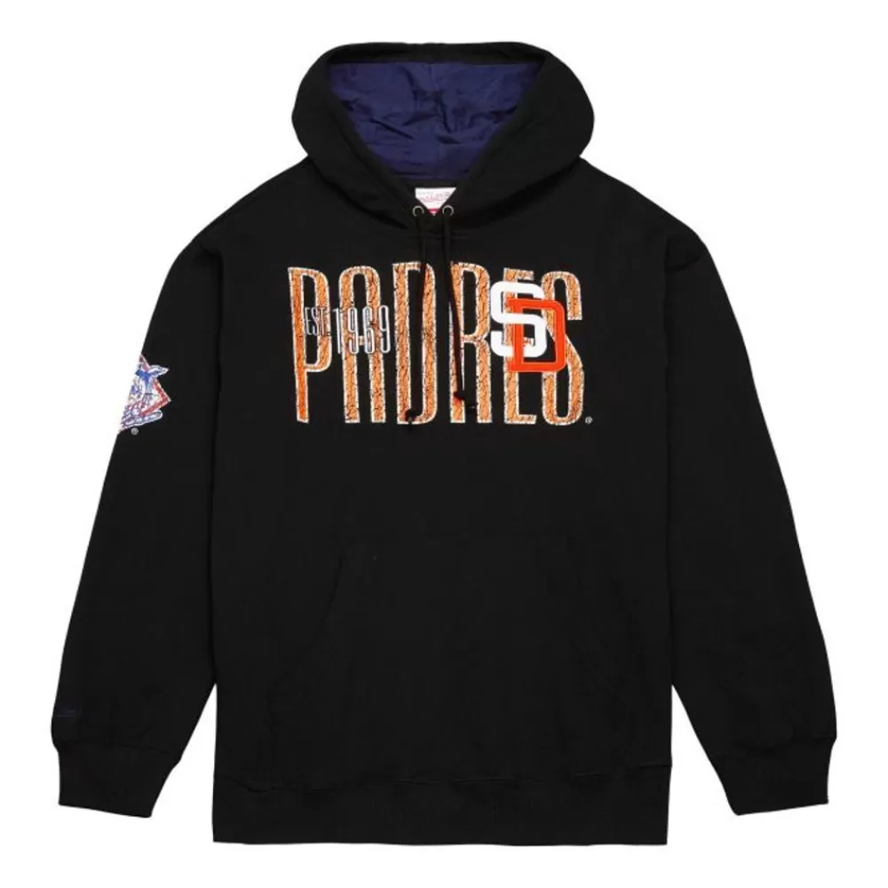 Apparel Mitchell & Ness Hoodies & Sweatshirts-Team Og Fleece 2.0 San Diego Padres