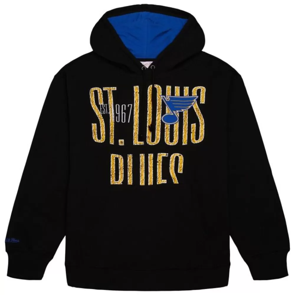 Apparel Mitchell & Ness Hoodies & Sweatshirts-Team Og Fleece 2.0 St. Louis Blues