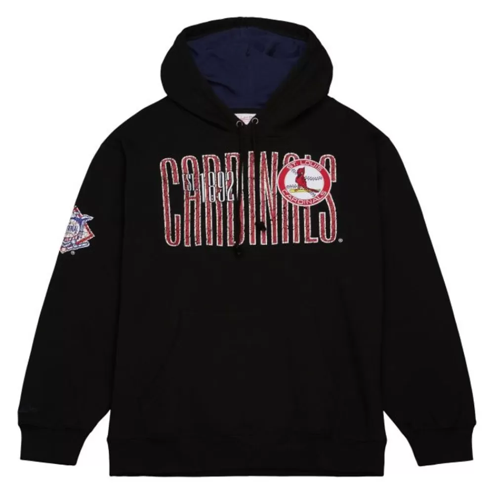 Apparel Mitchell & Ness Hoodies & Sweatshirts-Team Og Fleece 2.0 St. Louis Cardinals