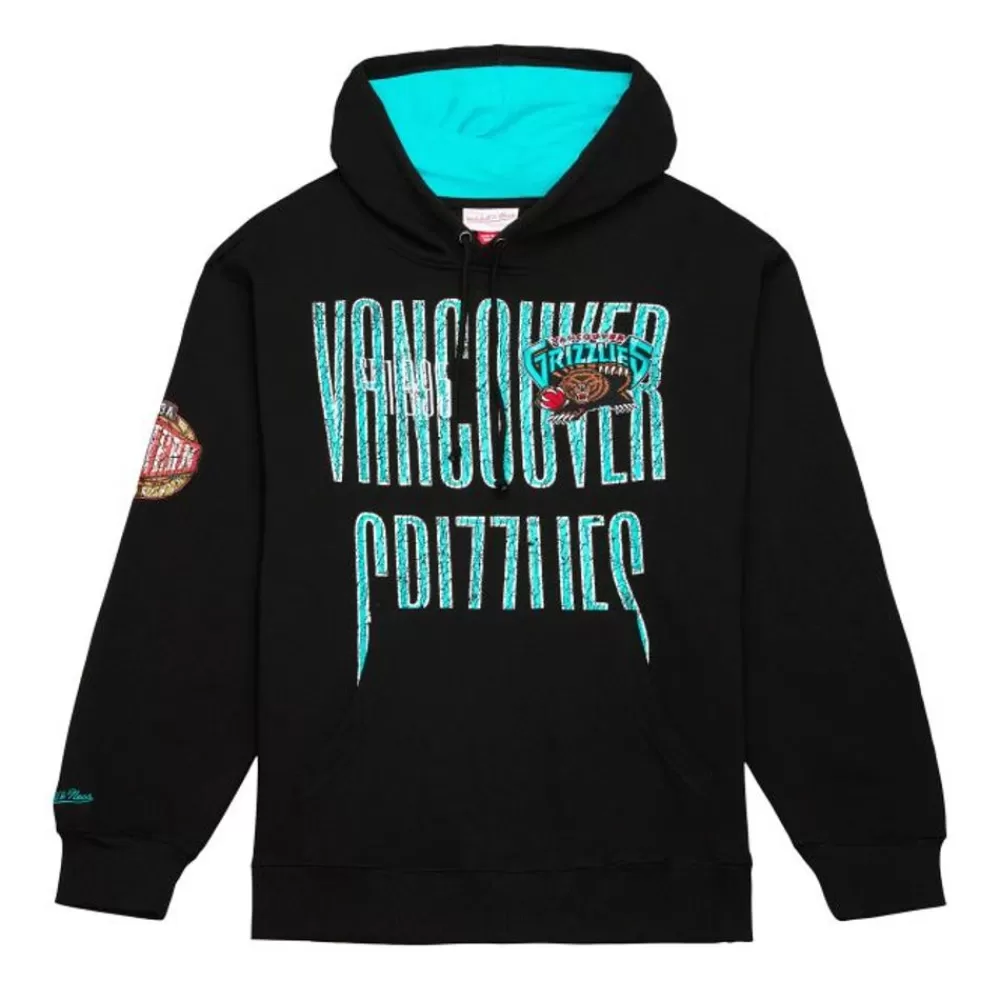 Apparel Mitchell & Ness Hoodies & Sweatshirts-Team Og Fleece 2.0 Vancouver Grizzlies