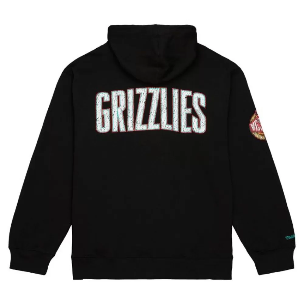 Apparel Mitchell & Ness Hoodies & Sweatshirts-Team Og Fleece 2.0 Vancouver Grizzlies