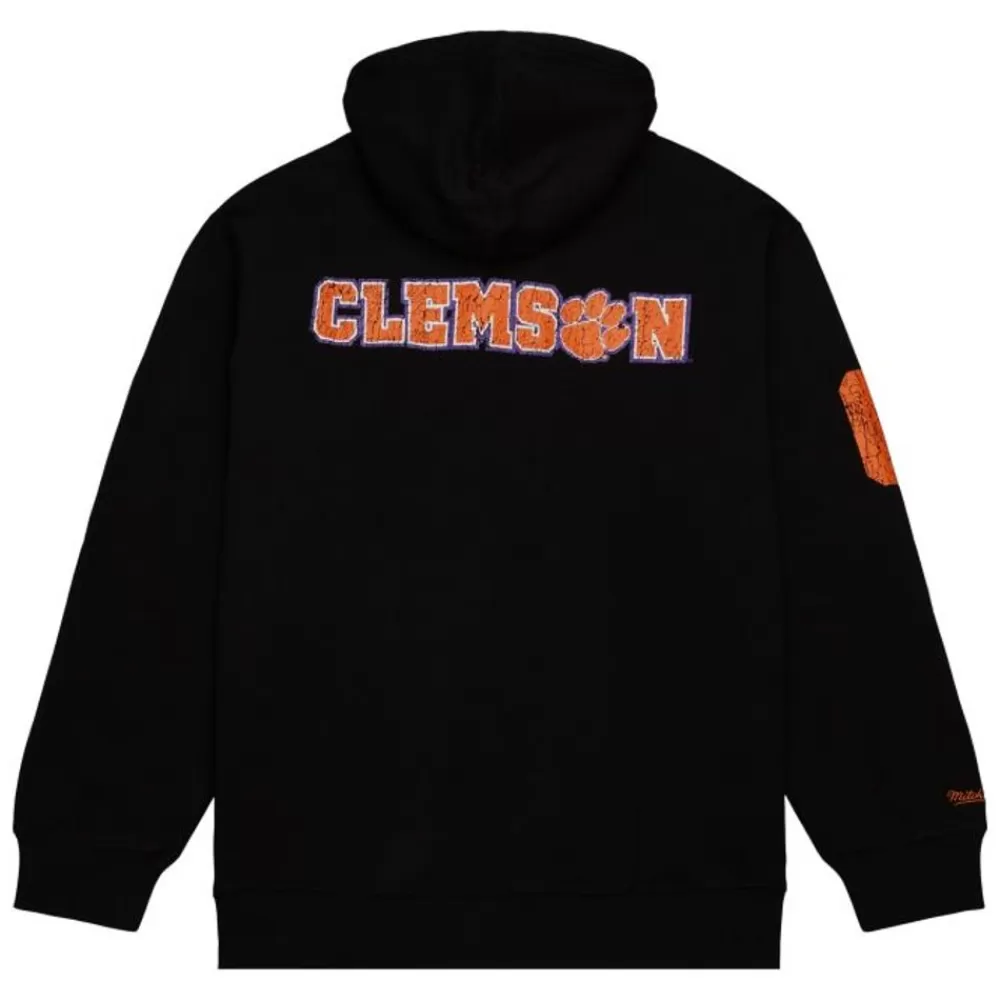 Apparel Mitchell & Ness Hoodies & Sweatshirts-Team Og Fleece Hoodie Clemson University