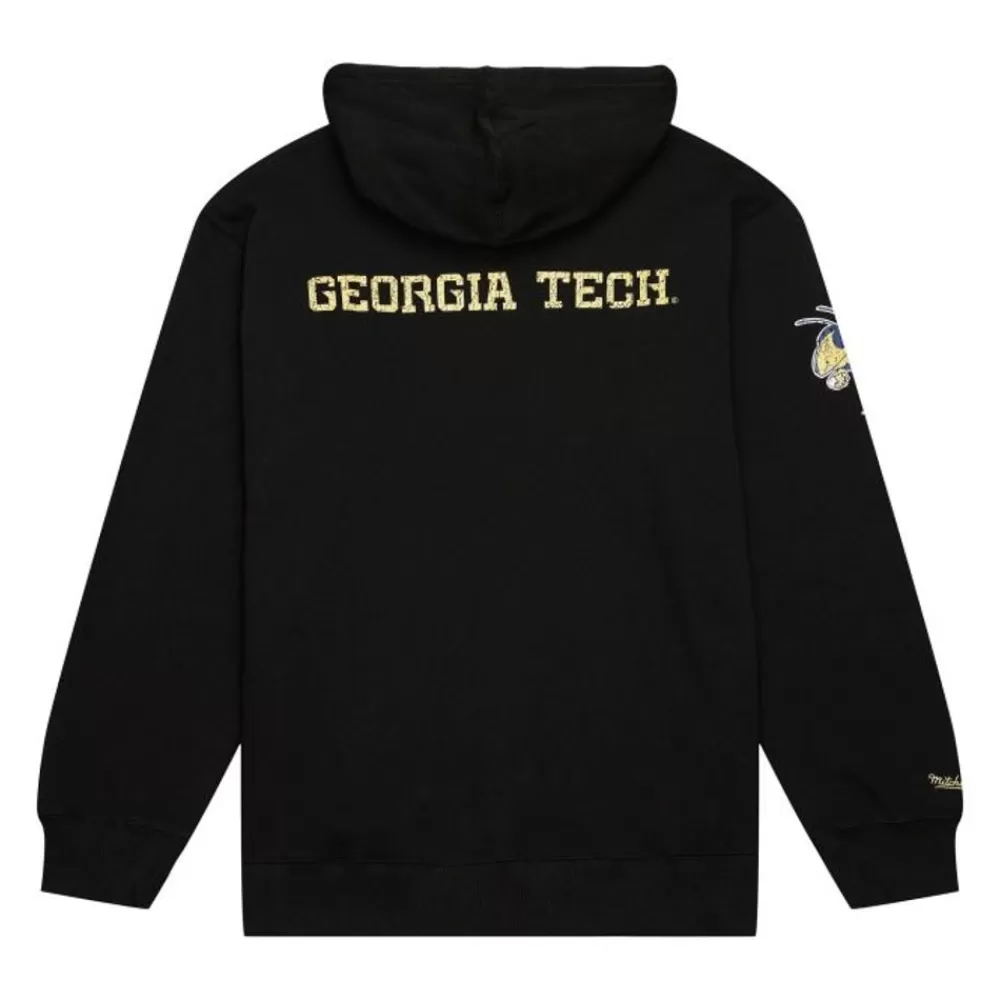 Apparel Mitchell & Ness Hoodies & Sweatshirts-Team Og Fleece Hoodie Georgia Tech
