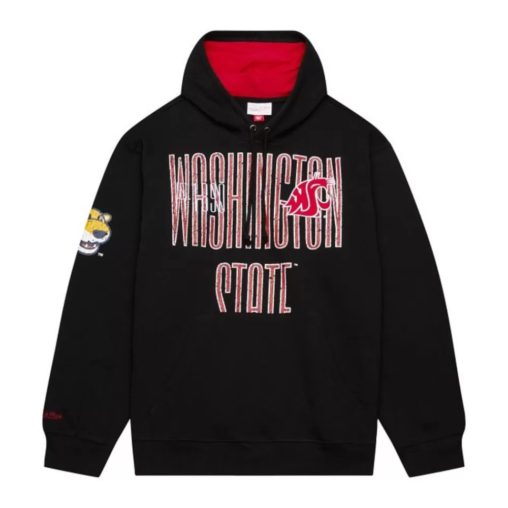 Apparel Mitchell & Ness Hoodies & Sweatshirts-Team Og Fleece Hoodie Washington State University