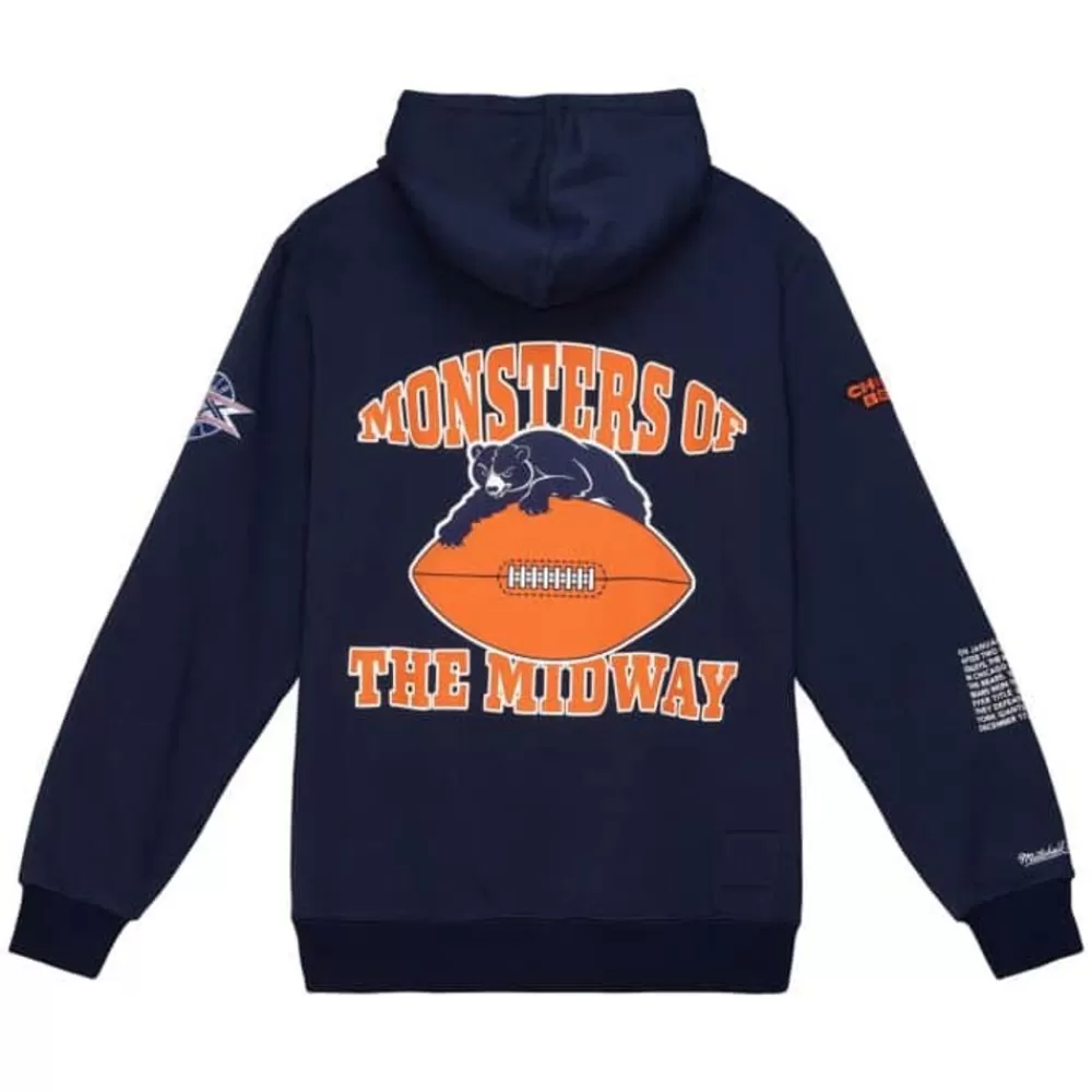 Apparel Mitchell & Ness Hoodies & Sweatshirts-Team Origins Fleece Hoody Chicago Bears