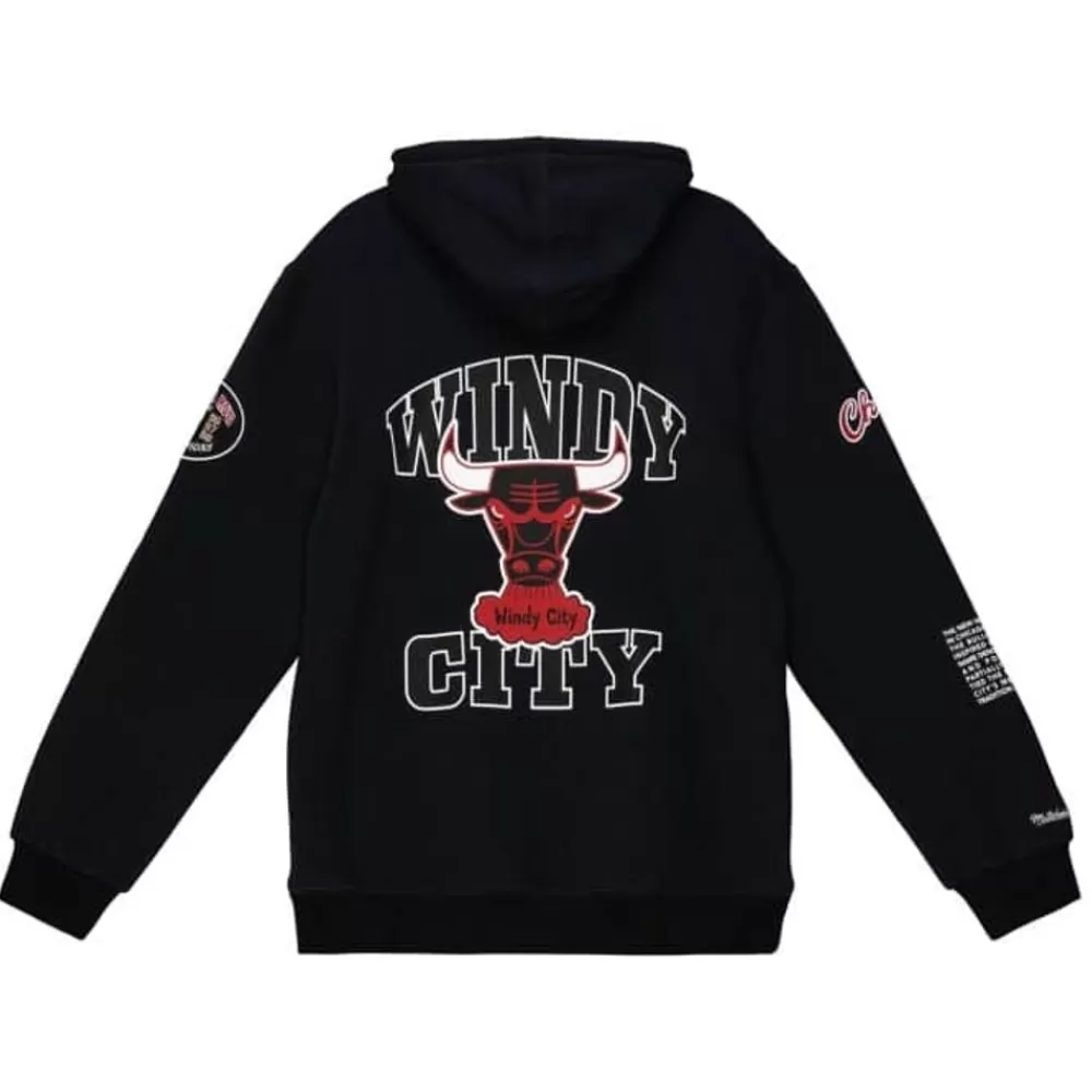 Apparel Mitchell & Ness Hoodies & Sweatshirts-Team Origins Fleece Hoody Chicago Bulls