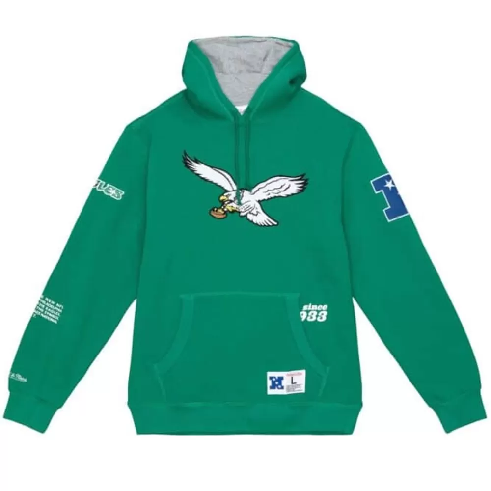 Apparel Mitchell & Ness Hoodies & Sweatshirts-Team Origins Fleece Hoody Philadelphia Eagles
