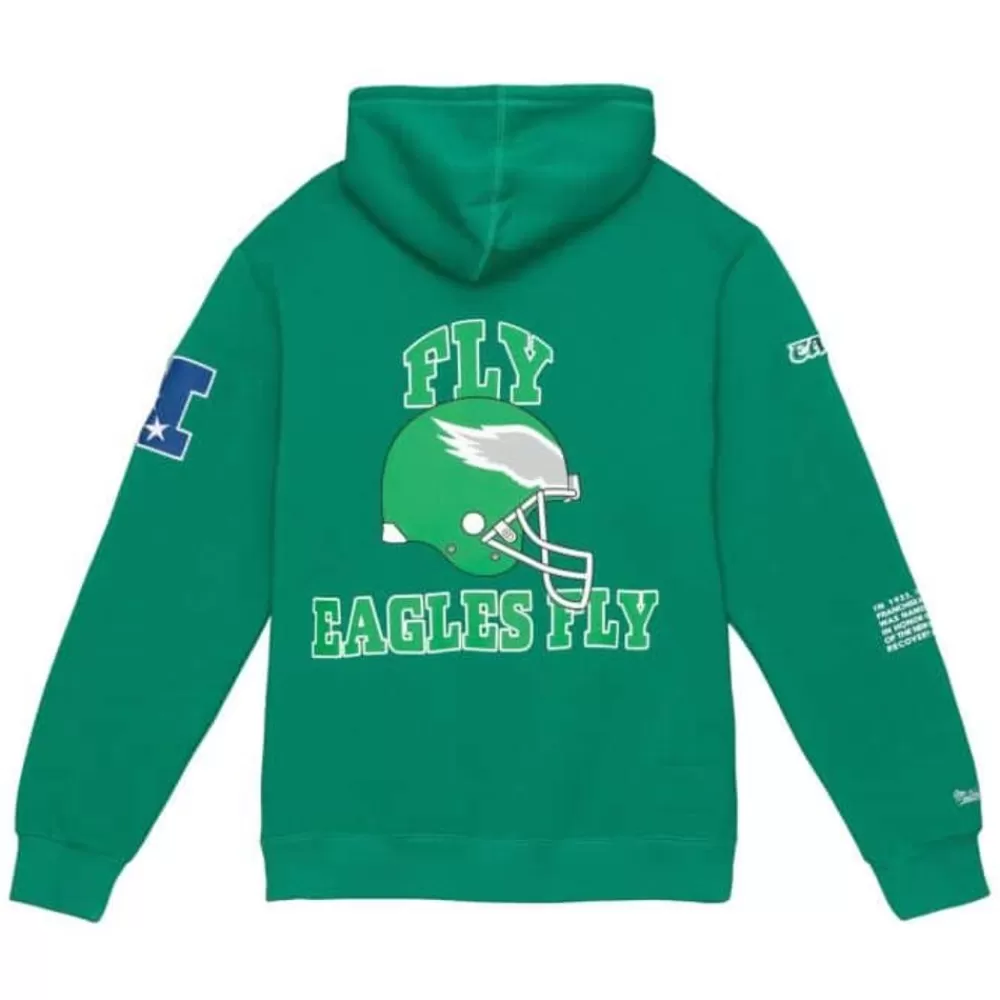 Apparel Mitchell & Ness Hoodies & Sweatshirts-Team Origins Fleece Hoody Philadelphia Eagles