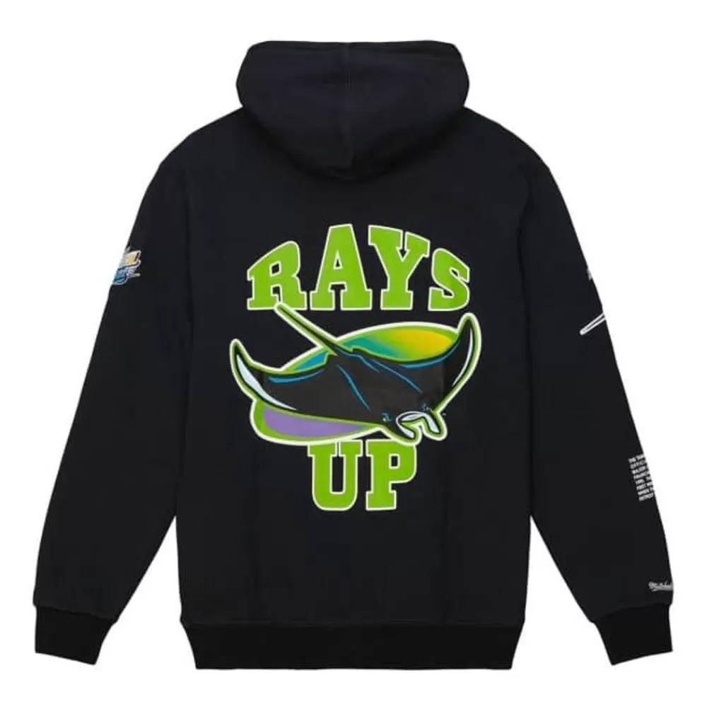 Apparel Mitchell & Ness Hoodies & Sweatshirts-Team Origins Fleece Hoody Tampa Bay Rays