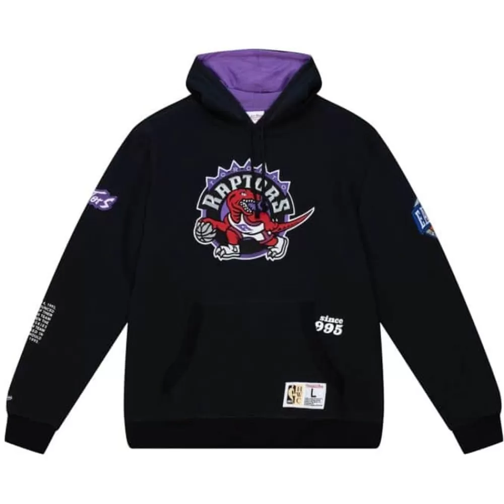 Apparel Mitchell & Ness Hoodies & Sweatshirts-Team Origins Fleece Hoody Toronto Raptors