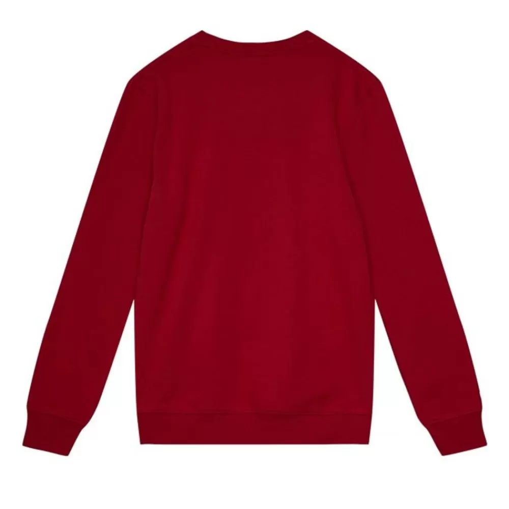 Apparel Mitchell & Ness Hoodies & Sweatshirts-Team Wordmark 1 Crew Atlanta Falcons