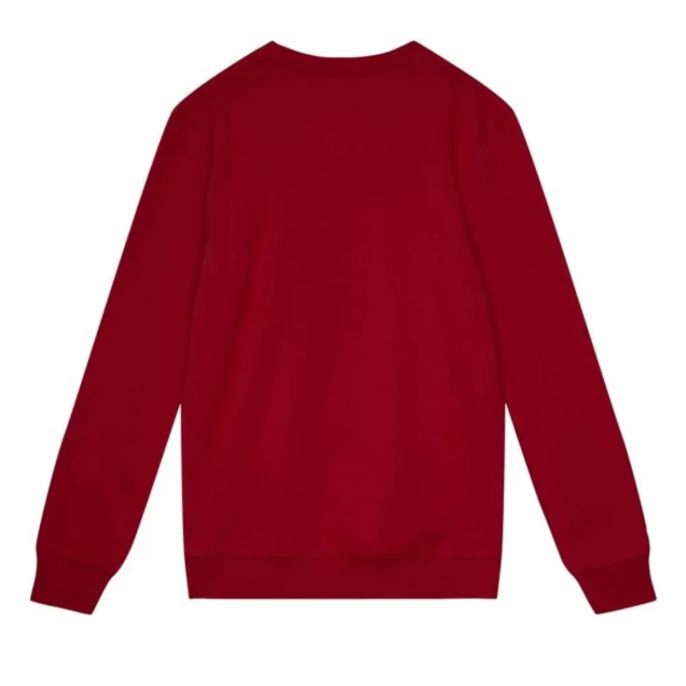 Apparel Mitchell & Ness Hoodies & Sweatshirts-Team Wordmark 1 Crew Tampa Bay Buccaneers
