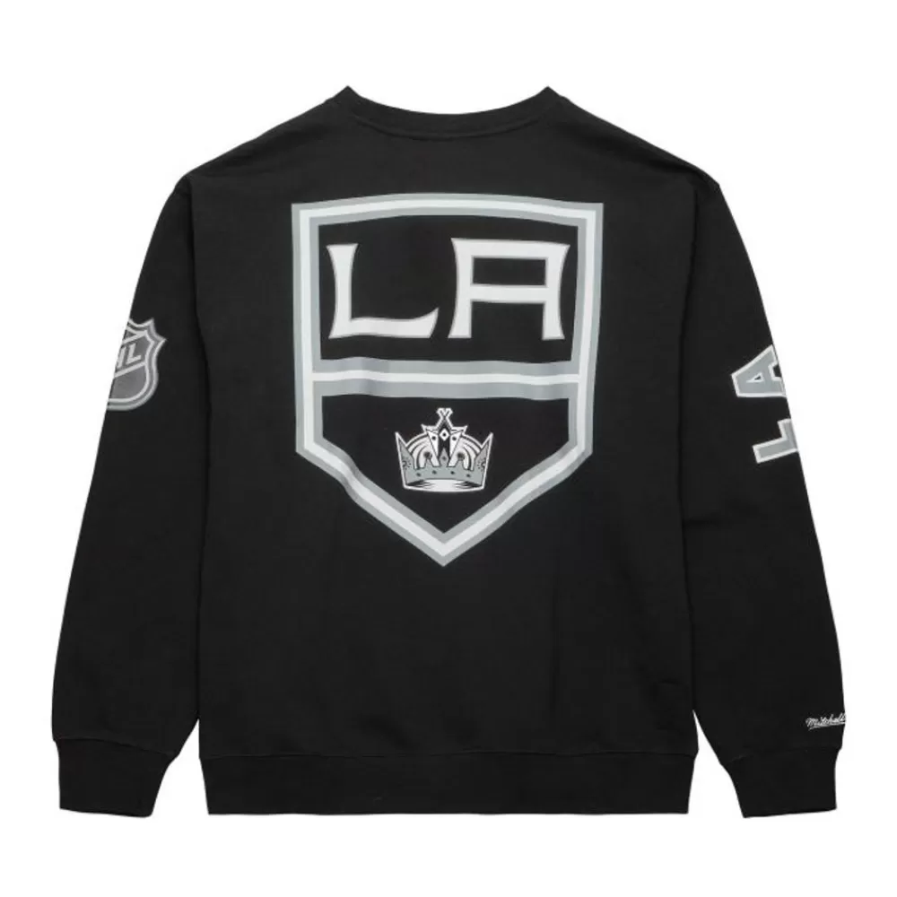 Apparel Mitchell & Ness Hoodies & Sweatshirts-There And Back Fleece Crew Current Logo Los Angeles Kings
