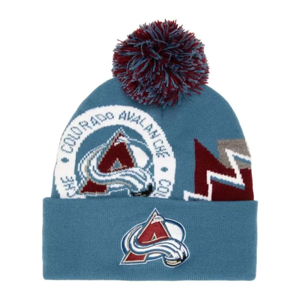 Headwear Mitchell & Ness -Those Days Knit Colorado Avalanche