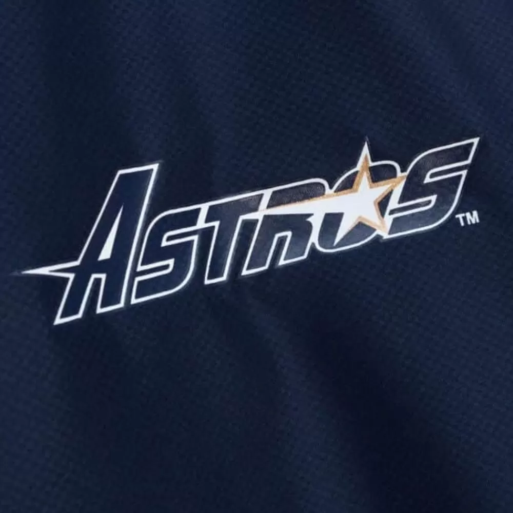 Apparel Mitchell & Ness Jackets & Outerwear-Throw It Back Full Zip Windbreaker Houston Astros