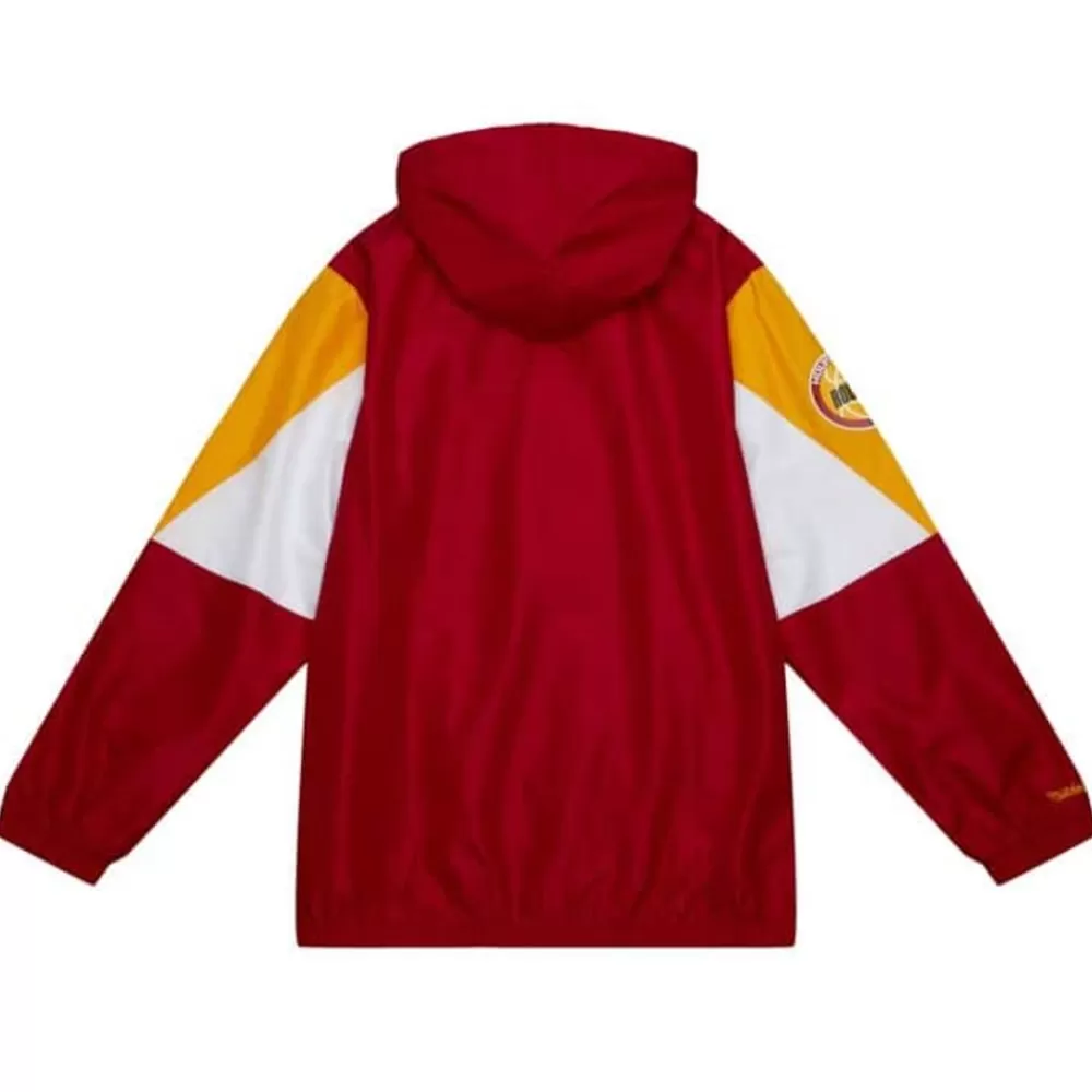 Apparel Mitchell & Ness Jackets & Outerwear-Throw It Back Full Zip Windbreaker Houston Rockets