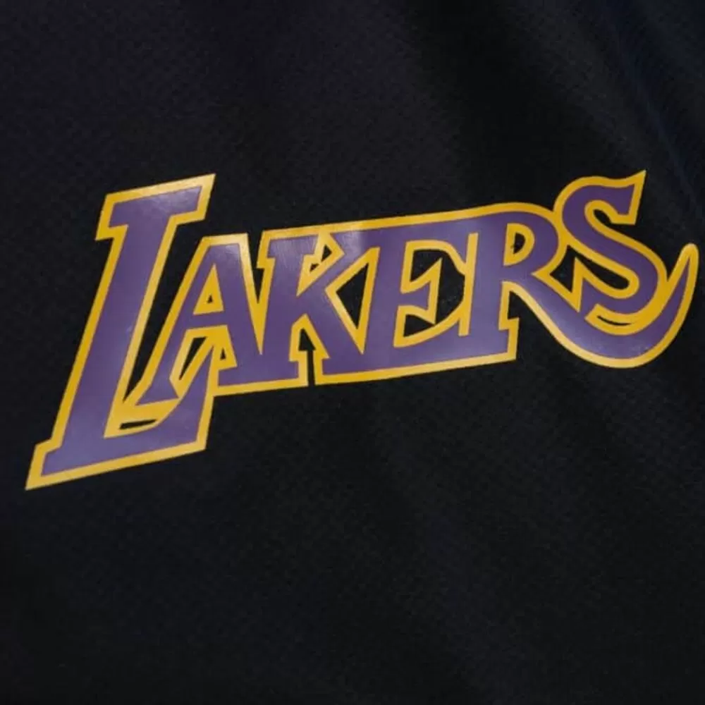 Apparel Mitchell & Ness Jackets & Outerwear-Throw It Back Full Zip Windbreaker Los Angeles Lakers