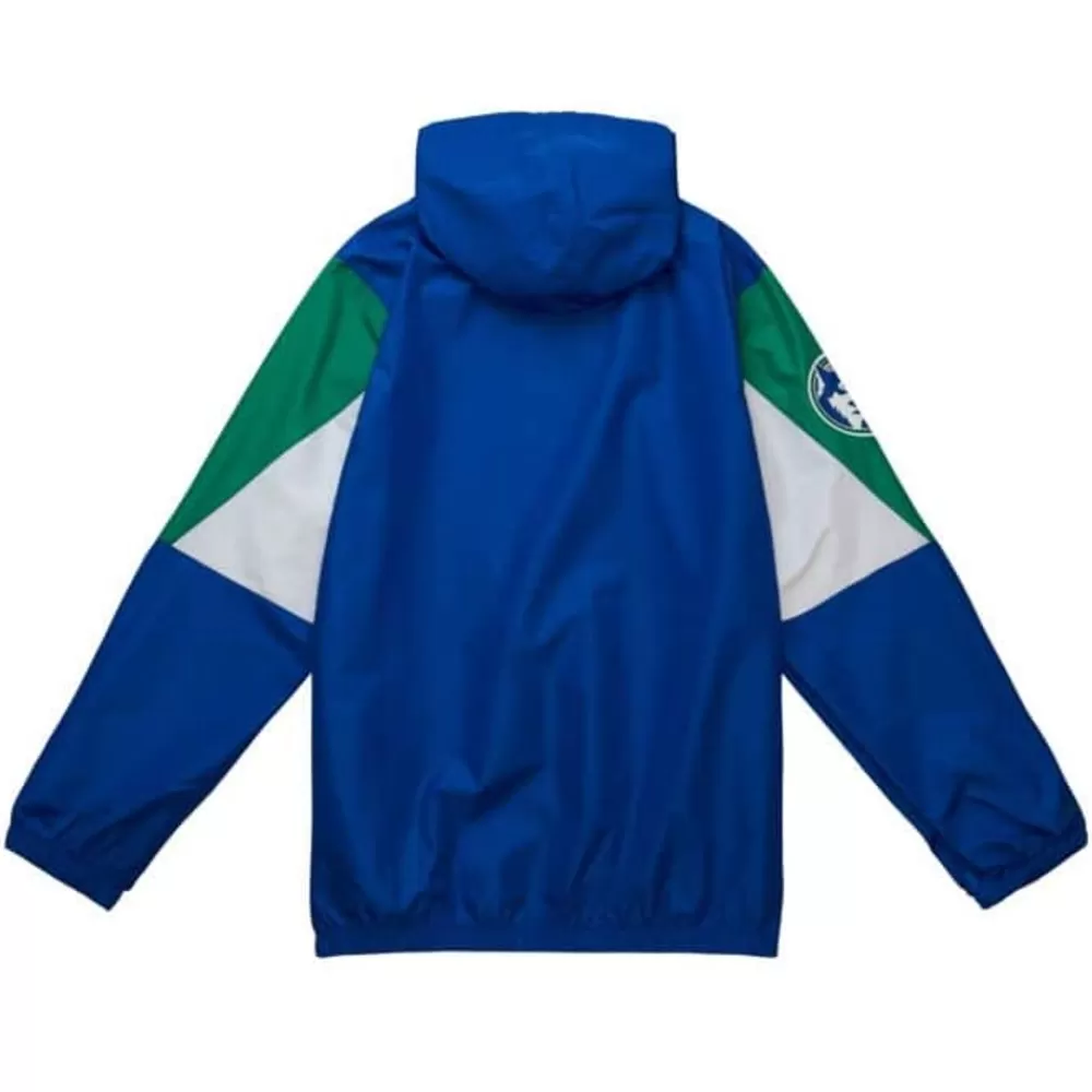 Apparel Mitchell & Ness Jackets & Outerwear-Throw It Back Full Zip Windbreaker Minnesota Timberwolves