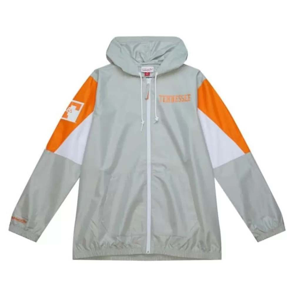 Apparel Mitchell & Ness Jackets & Outerwear-Throw It Back Full Zip Windbreaker University Of Tennessee