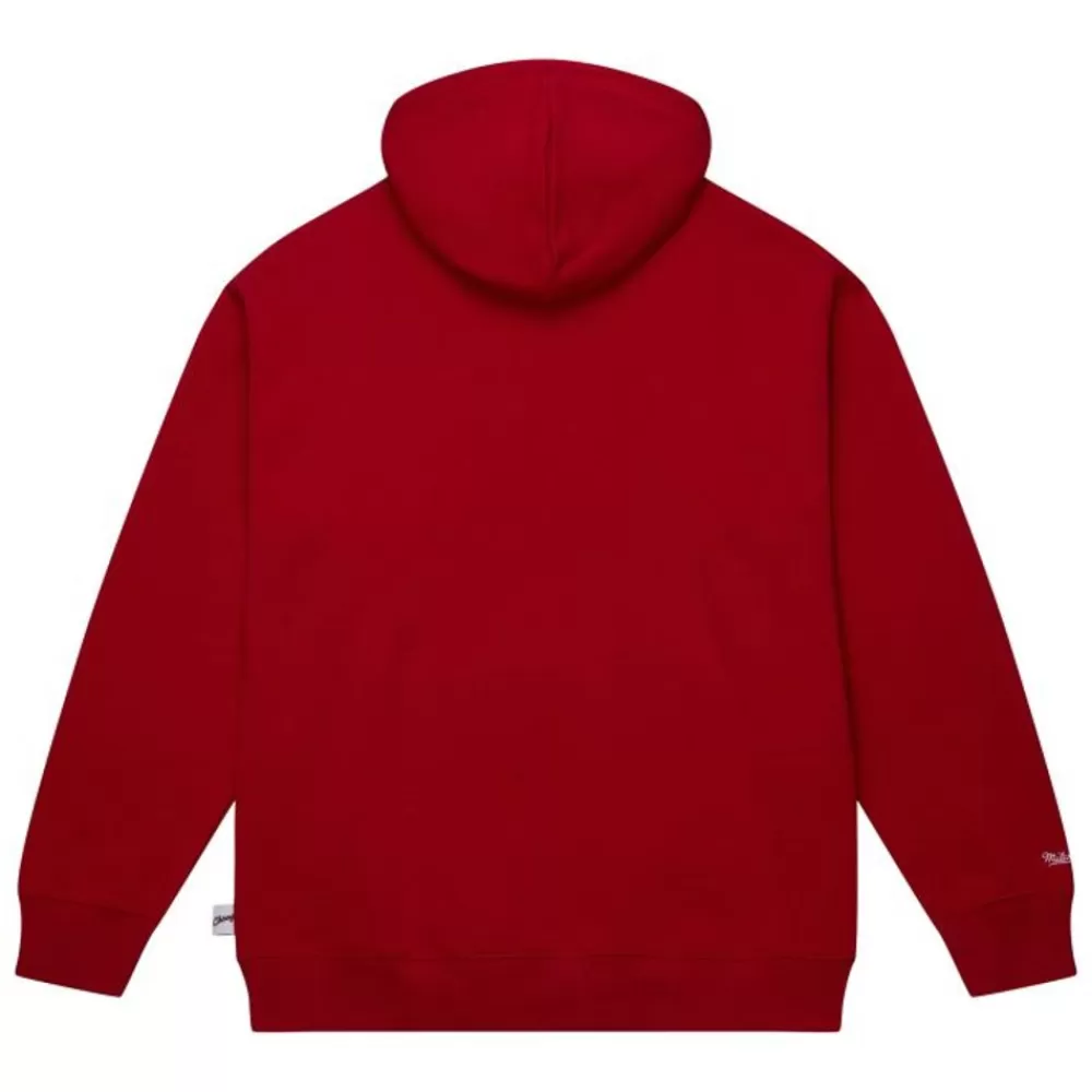 Apparel Mitchell & Ness Hoodies & Sweatshirts-Tonal Logo Heavyweight Fleece Chicago Bulls