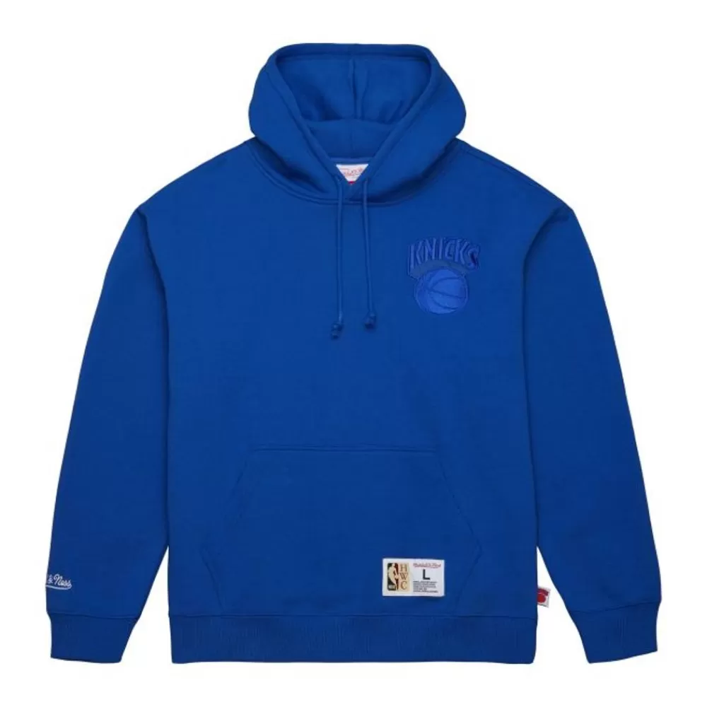 Apparel Mitchell & Ness Hoodies & Sweatshirts-Tonal Logo Heavyweight Fleece New York Knicks