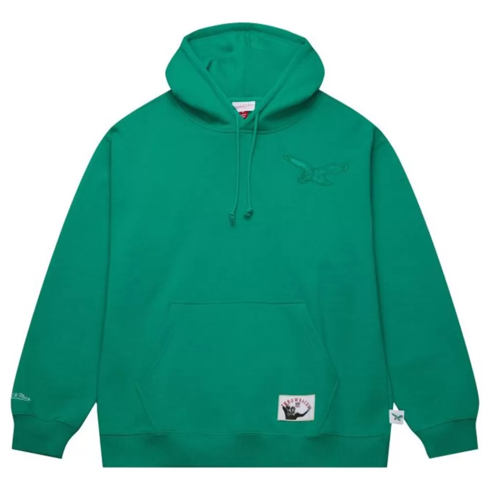 Apparel Mitchell & Ness Hoodies & Sweatshirts-Tonal Logo Heavyweight Fleece Philadelphia Eagles