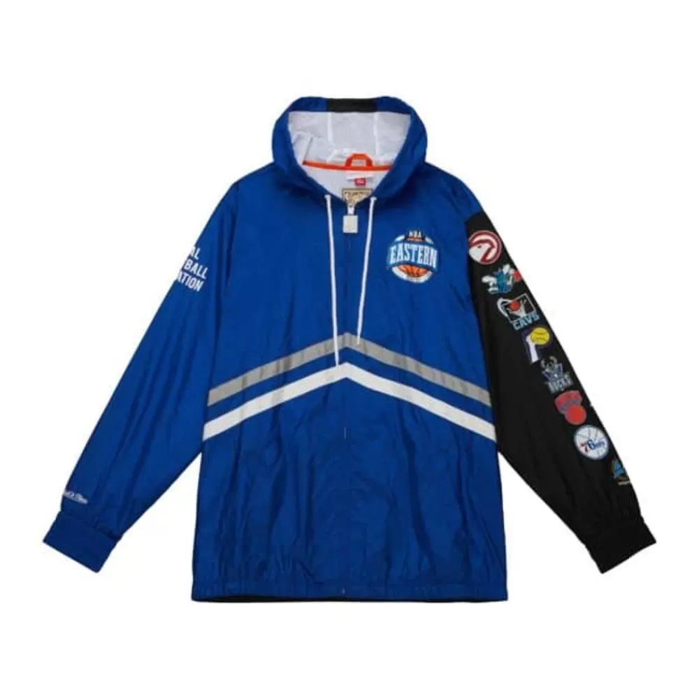 Apparel Mitchell & Ness Jackets & Outerwear-Undeniable Full Zip Windbreaker All Star East