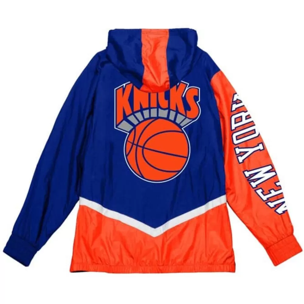 Apparel Mitchell & Ness Jackets & Outerwear-Undeniable Full Zip Windbreaker New York Knicks