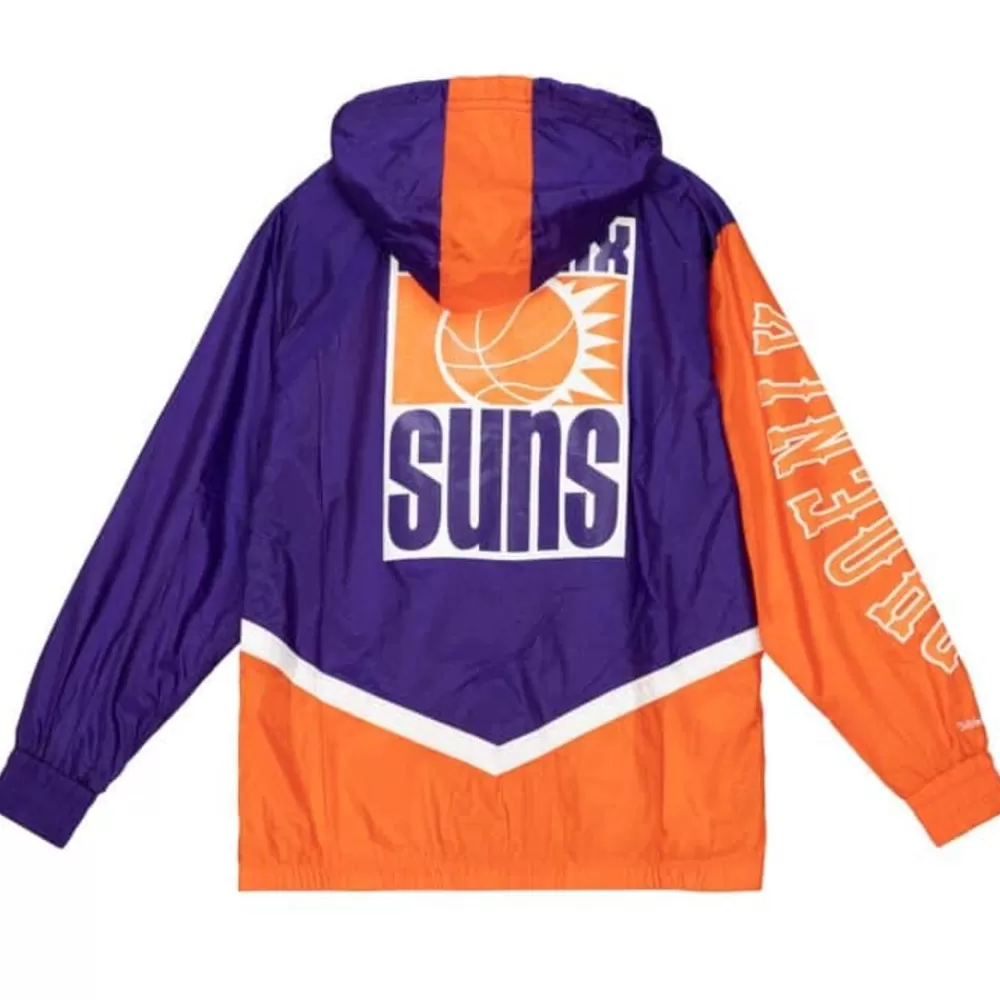 Apparel Mitchell & Ness Jackets & Outerwear-Undeniable Full Zip Windbreaker Phoenix Suns