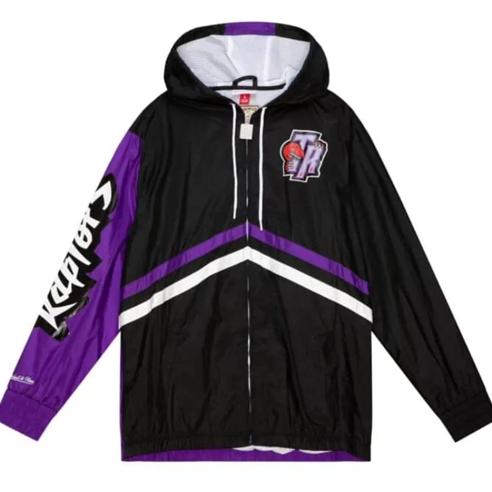 Apparel Mitchell & Ness Jackets & Outerwear-Undeniable Full Zip Windbreaker Toronto Raptors