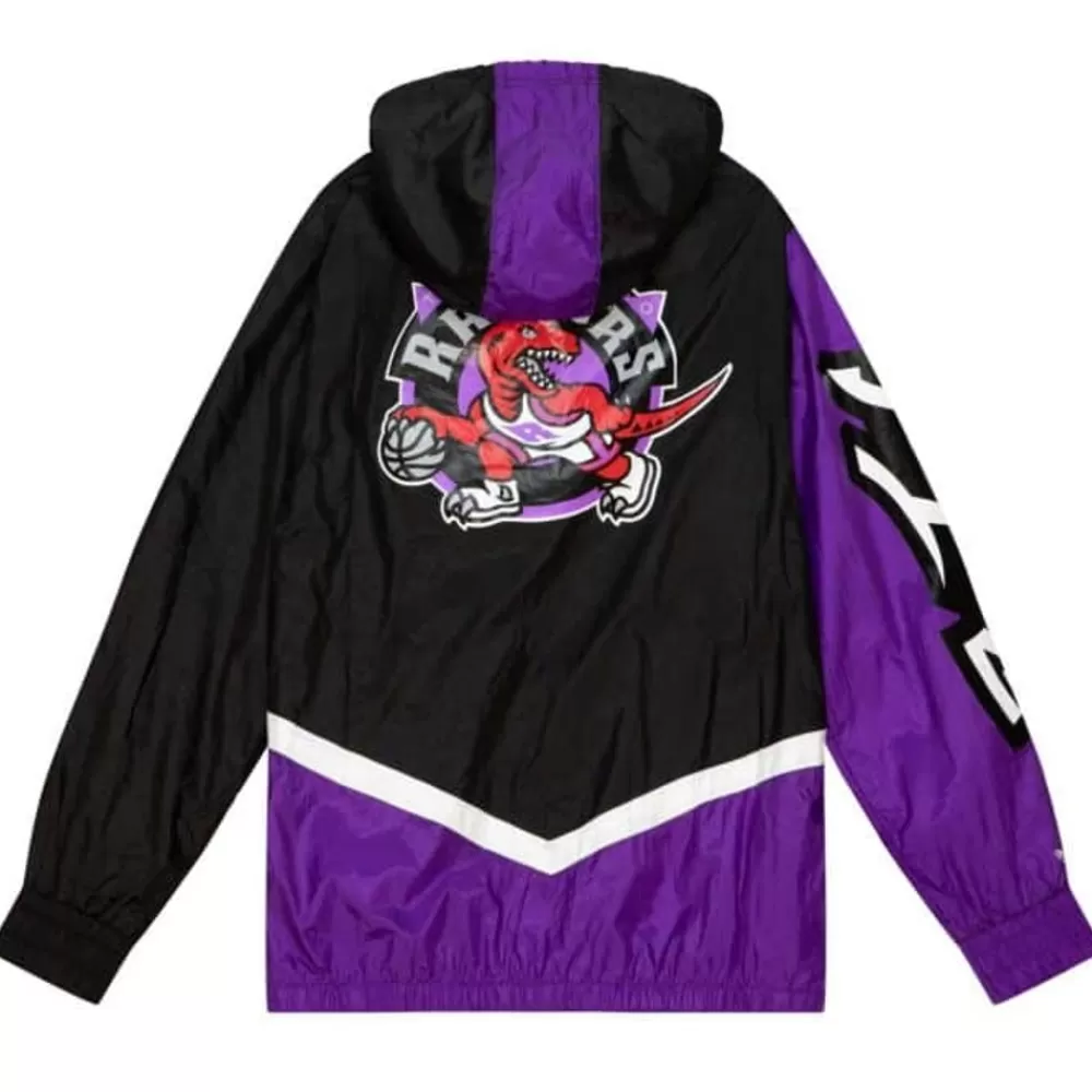 Apparel Mitchell & Ness Jackets & Outerwear-Undeniable Full Zip Windbreaker Toronto Raptors