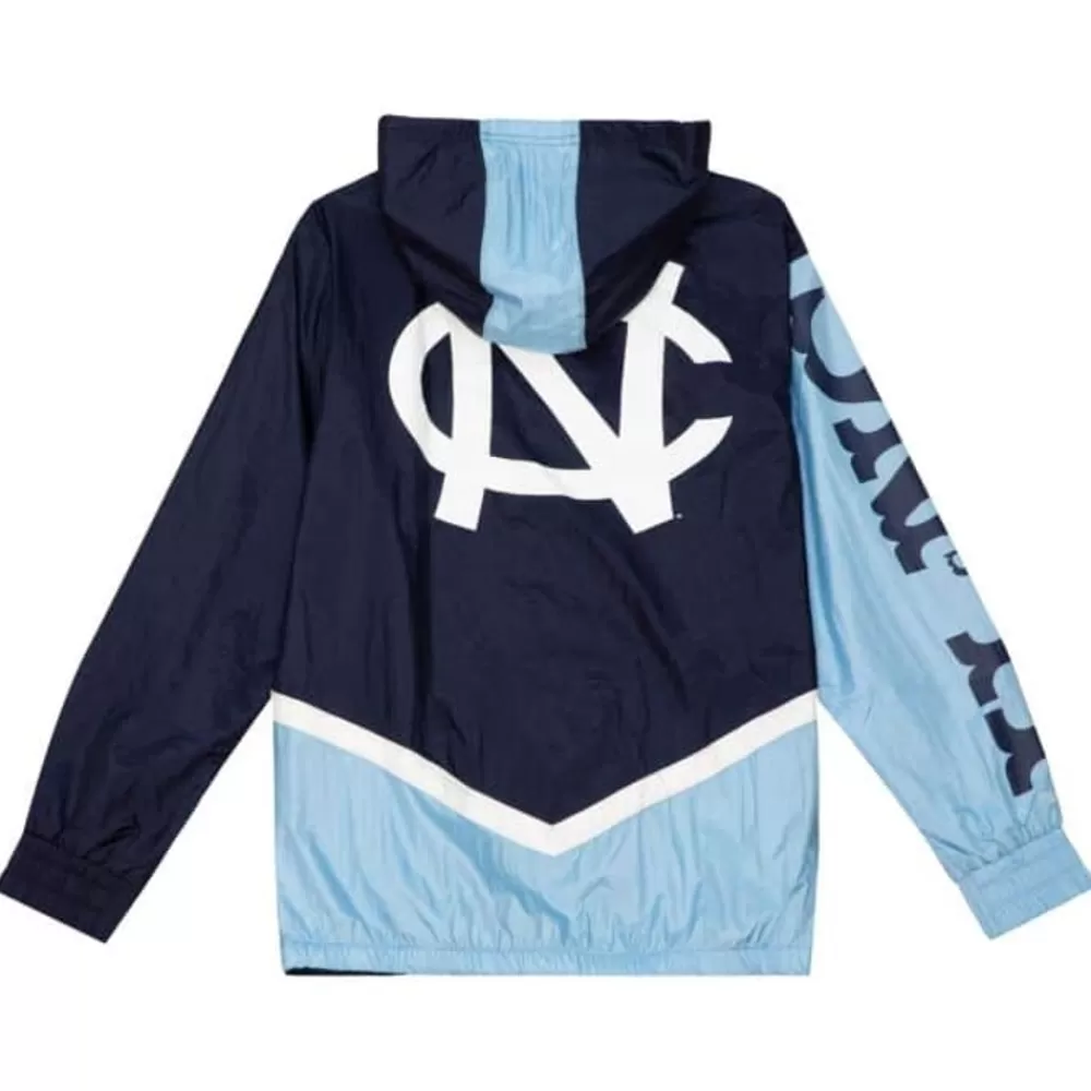 Apparel Mitchell & Ness Jackets & Outerwear-Undeniable Full Zip Windbreaker University Of North Carolina