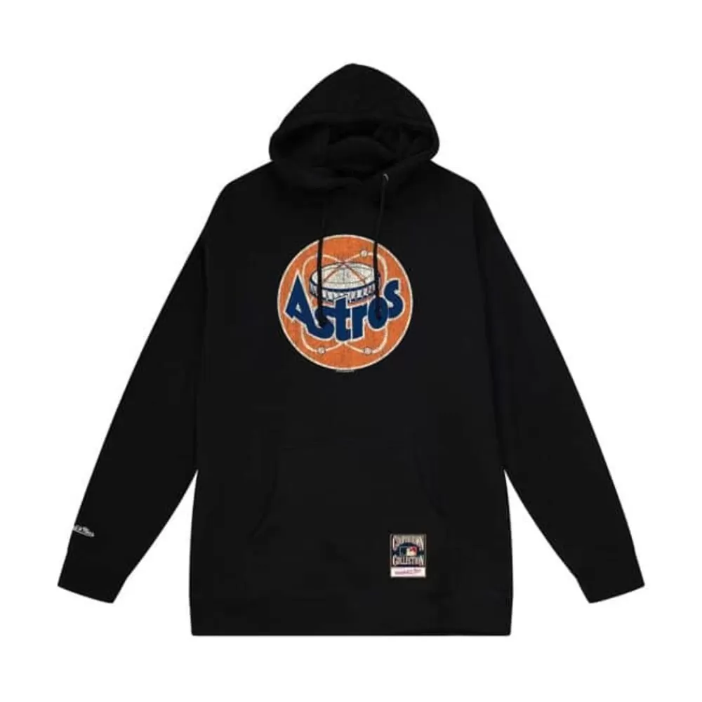 Apparel Mitchell & Ness Hoodies & Sweatshirts-Under The Lights Pullover Houston Astros