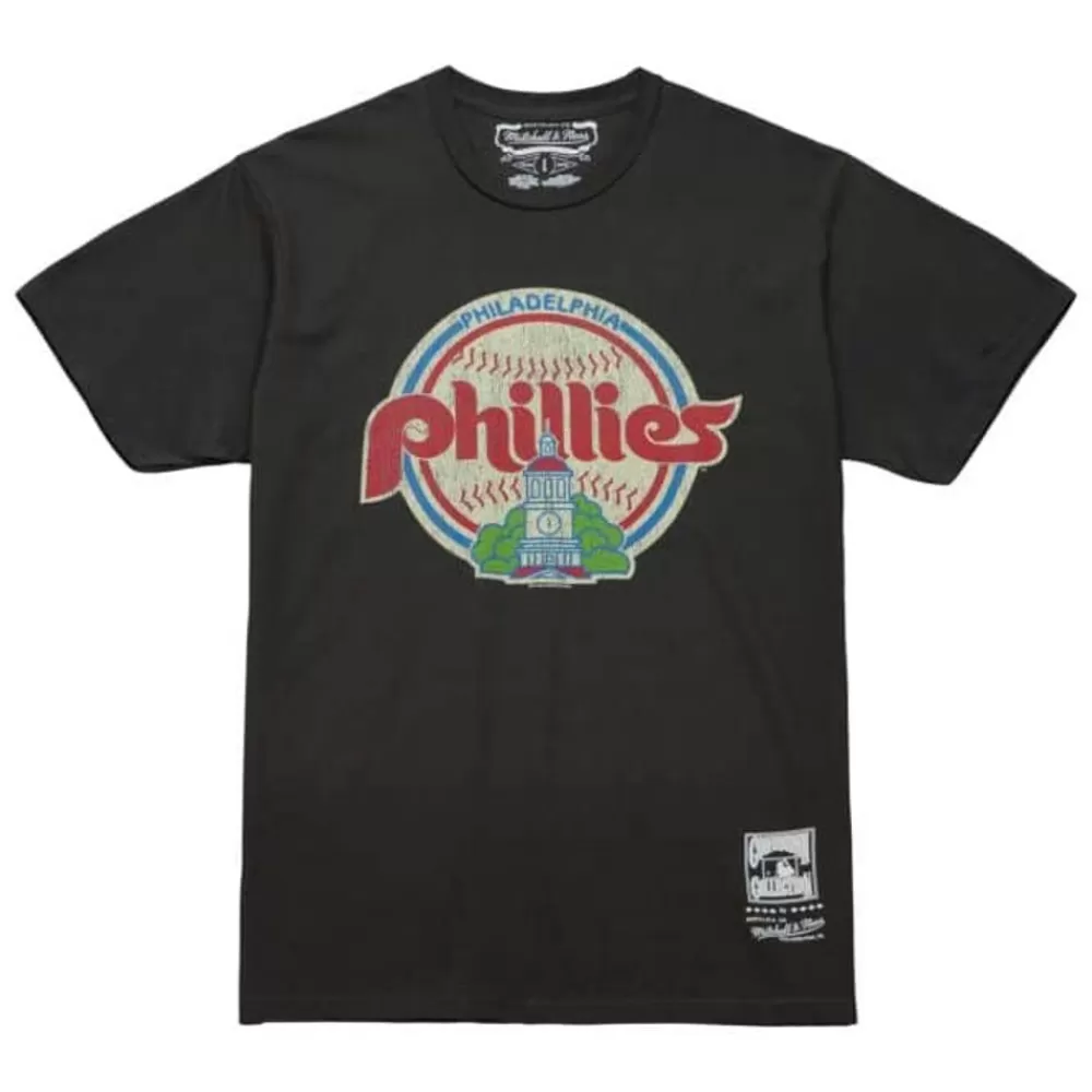 Apparel Mitchell & Ness T-Shirts & Tops-Under The Lights Tee Philadelphia Phillies