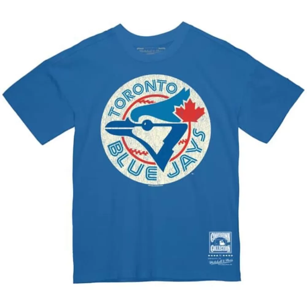 Apparel Mitchell & Ness T-Shirts & Tops-Under The Lights Tee Toronto Blue Jays