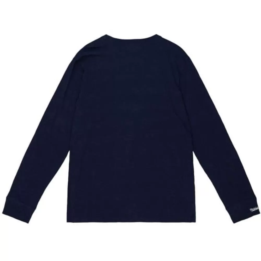 Apparel Mitchell & Ness T-Shirts & Tops-University Arch Logo Ls Tee Howard University