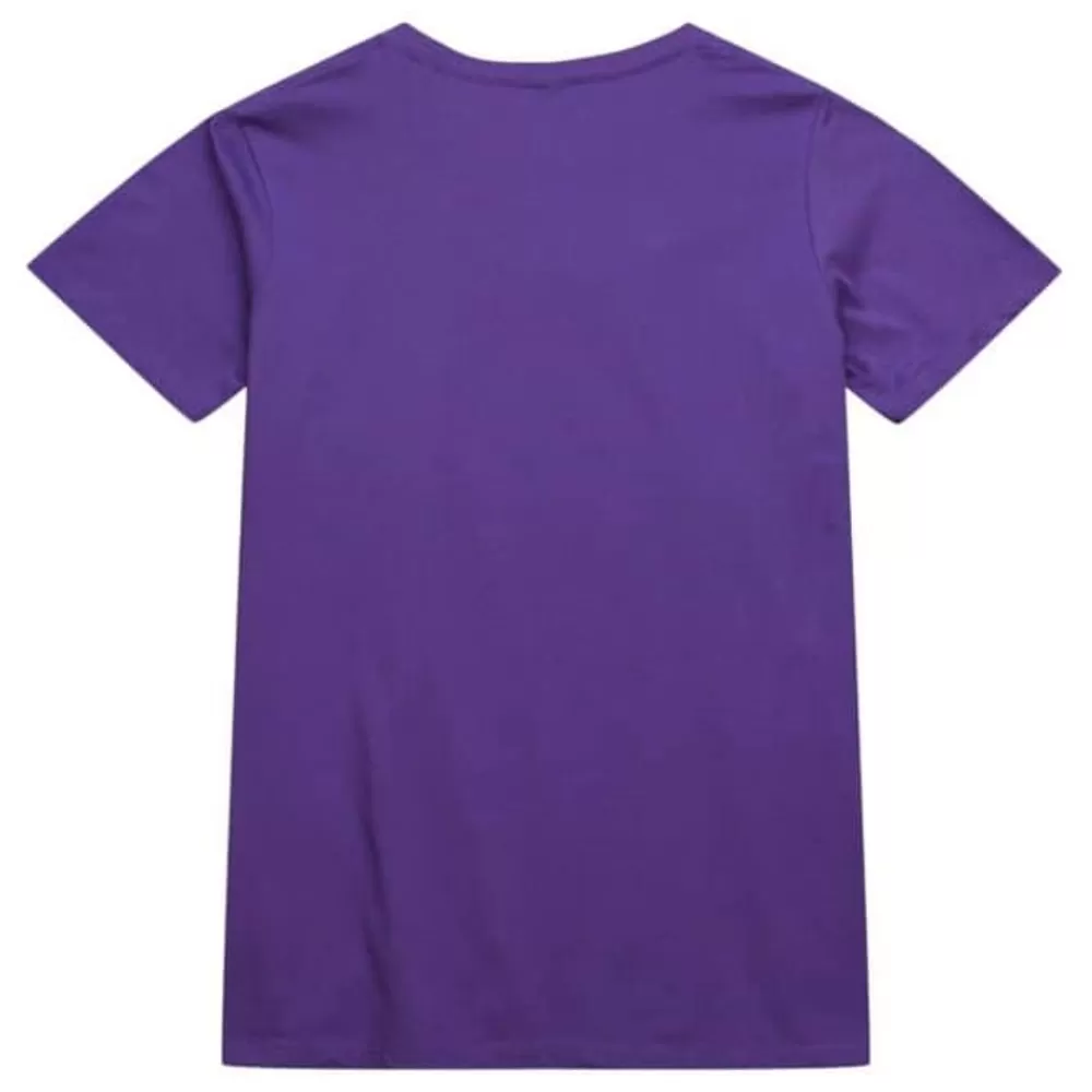 Apparel Mitchell & Ness T-Shirts & Tops-University Arch Logo Ls Tee Northwestern University