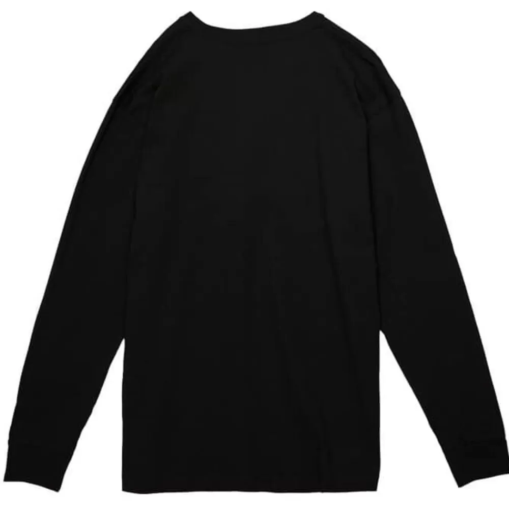 Apparel Mitchell & Ness T-Shirts & Tops-University Arch Logo Ls Tee University Of Georgia