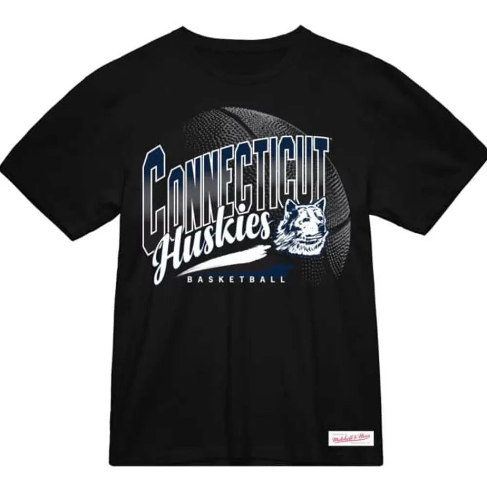 Apparel Mitchell & Ness T-Shirts & Tops-University Of Connecticut Madness Victory Road Tee