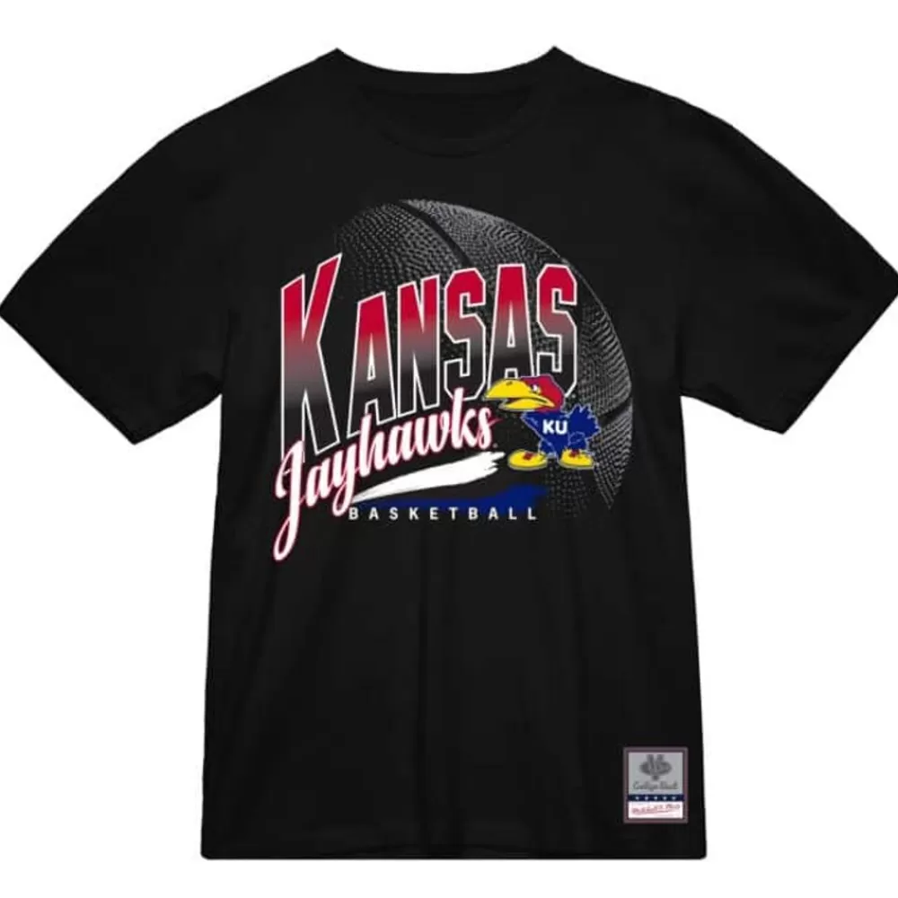 Apparel Mitchell & Ness T-Shirts & Tops-University Of Kansas Madness Victory Road Tee