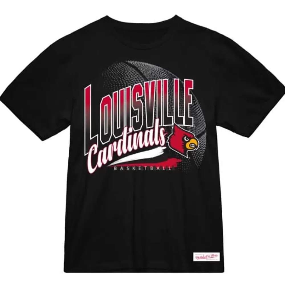 Apparel Mitchell & Ness T-Shirts & Tops-University Of Louisville Madness Victory Road Tee