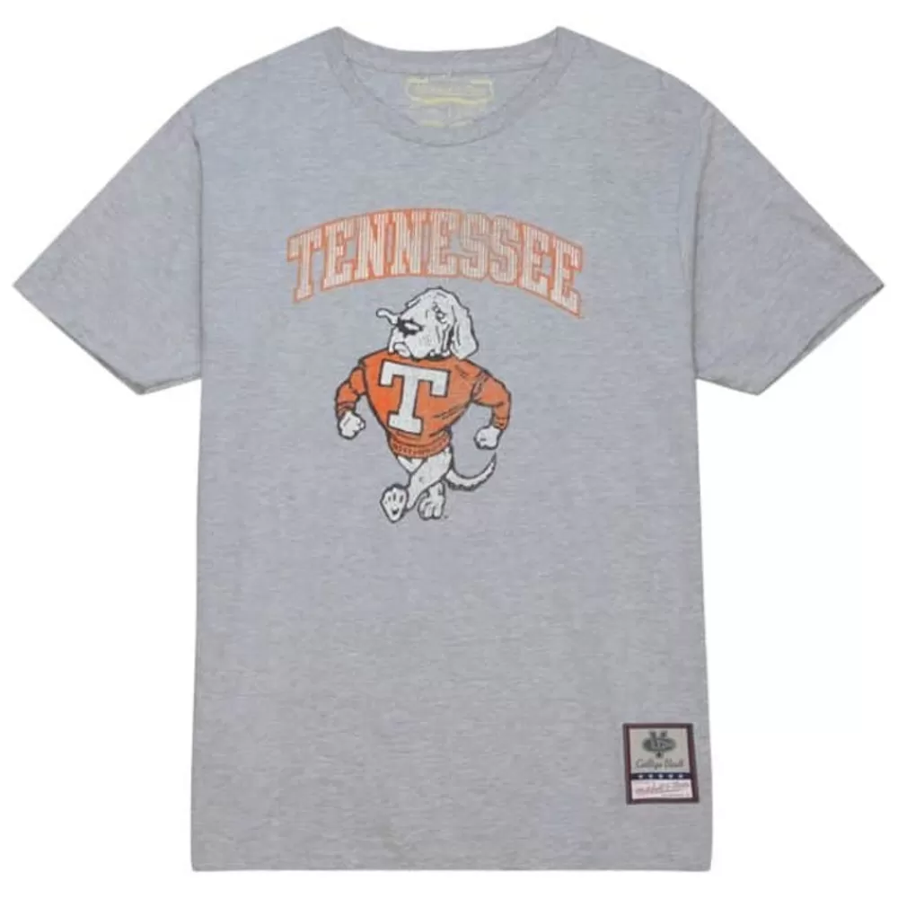Apparel Mitchell & Ness T-Shirts & Tops-Vintage Arch Tee University Of Tennessee
