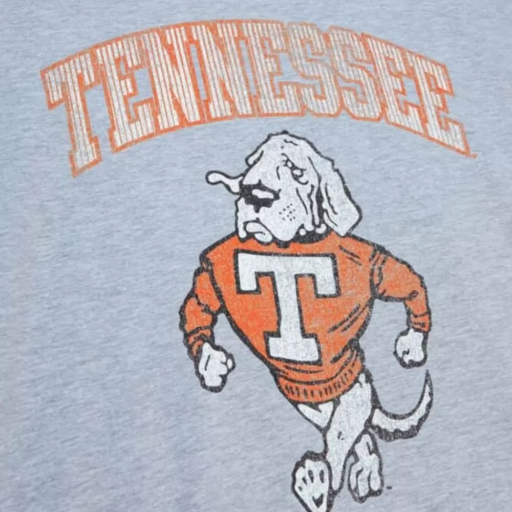 Apparel Mitchell & Ness T-Shirts & Tops-Vintage Arch Tee University Of Tennessee