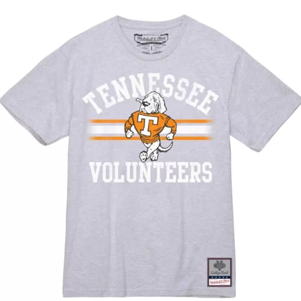 Apparel Mitchell & Ness T-Shirts & Tops-Vintage Stripes Tee University Of Tennessee