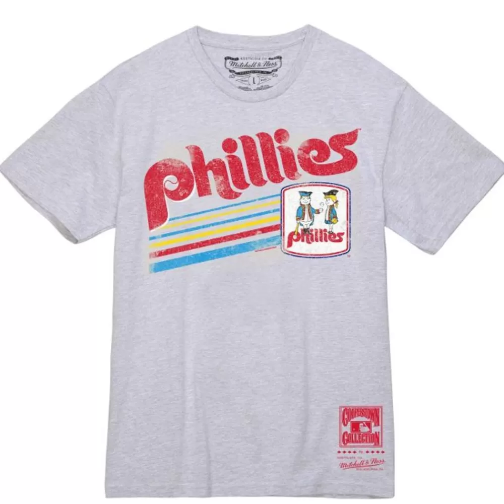 Apparel Mitchell & Ness T-Shirts & Tops-Vintage Tee Philadelphia Phillies
